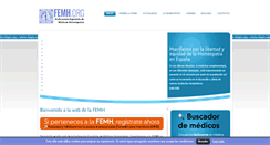 Desktop Screenshot of femh.org