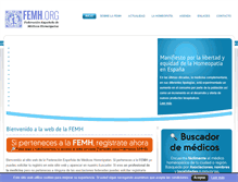 Tablet Screenshot of femh.org